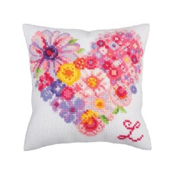 Cross stitch cushion CDA kit For You 2