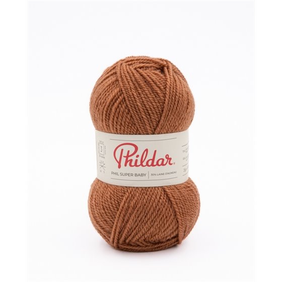 Phildar knitting yarn Phil Super Baby Noisette