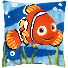 Cross stitch cushion kit Disney Nemo
